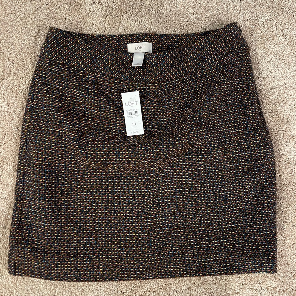 Loft Women’s Mini Skirt- New With Tags Size 0